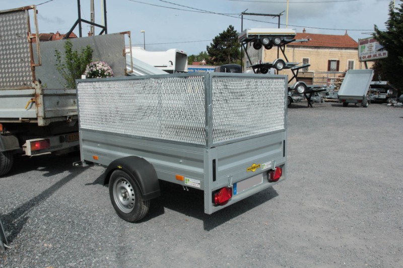 Remorque sans frein Humbaur HA 752113 - bâche plate ou haute, alu et acier - 1376 kg_3