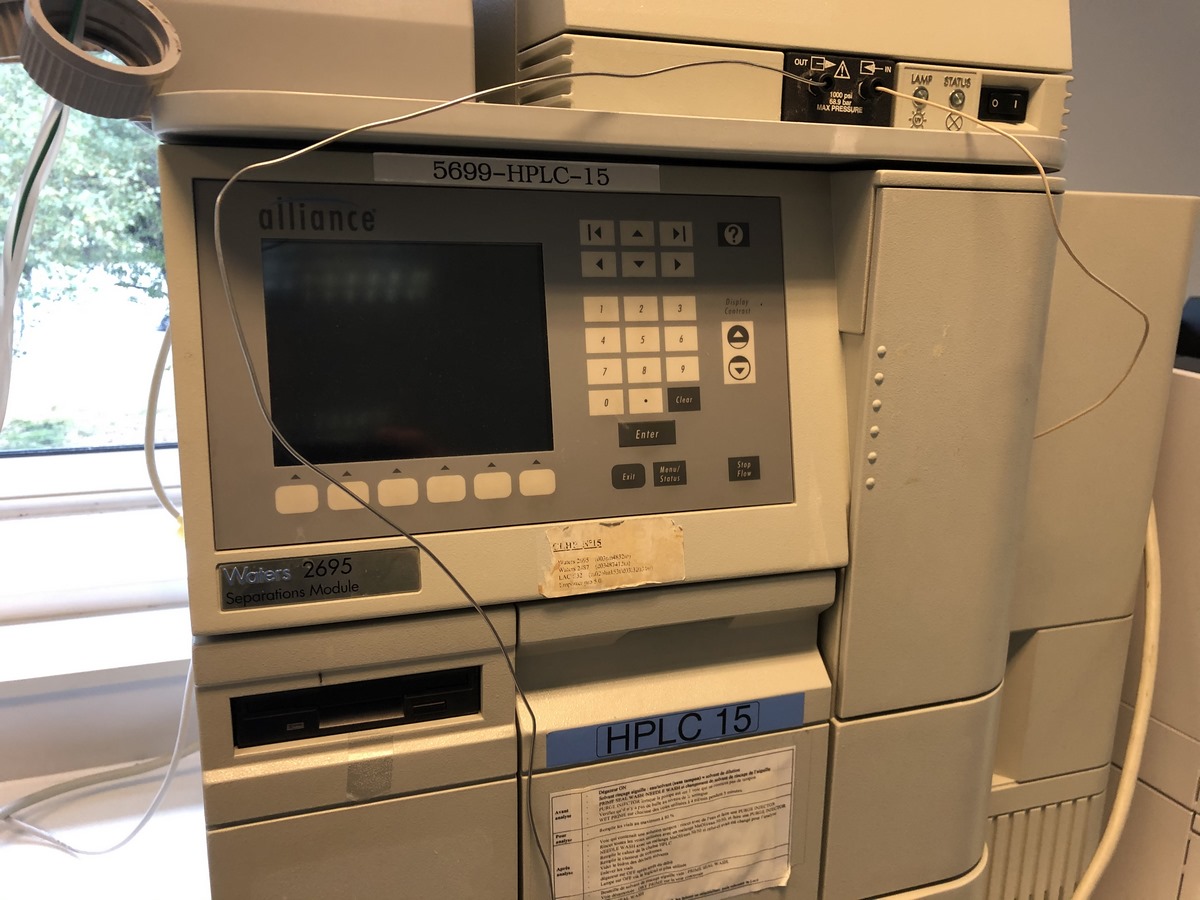 Chromatographie liquide Waters Alliance 2695 reconditionné - Modèle 2695/2996 - Réf. P20090825_3