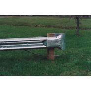 Glissière de sécurité - Fabrimet - acier galvanisé avec rayon de courbure de 5 pieds (1.5m) à 150 pieds (45.7m)_3