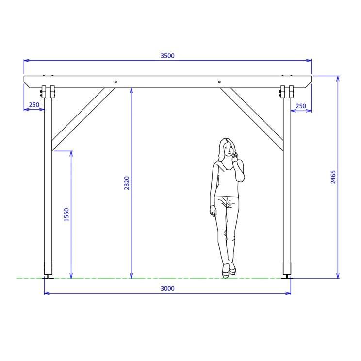 Pergola Kastel bois_3