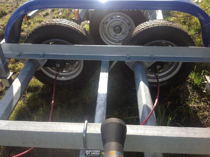 Porte bateau - Remorque cassante - Sun Way SW2025M16 - PTAC : 2500Kg - 2 essieux_3