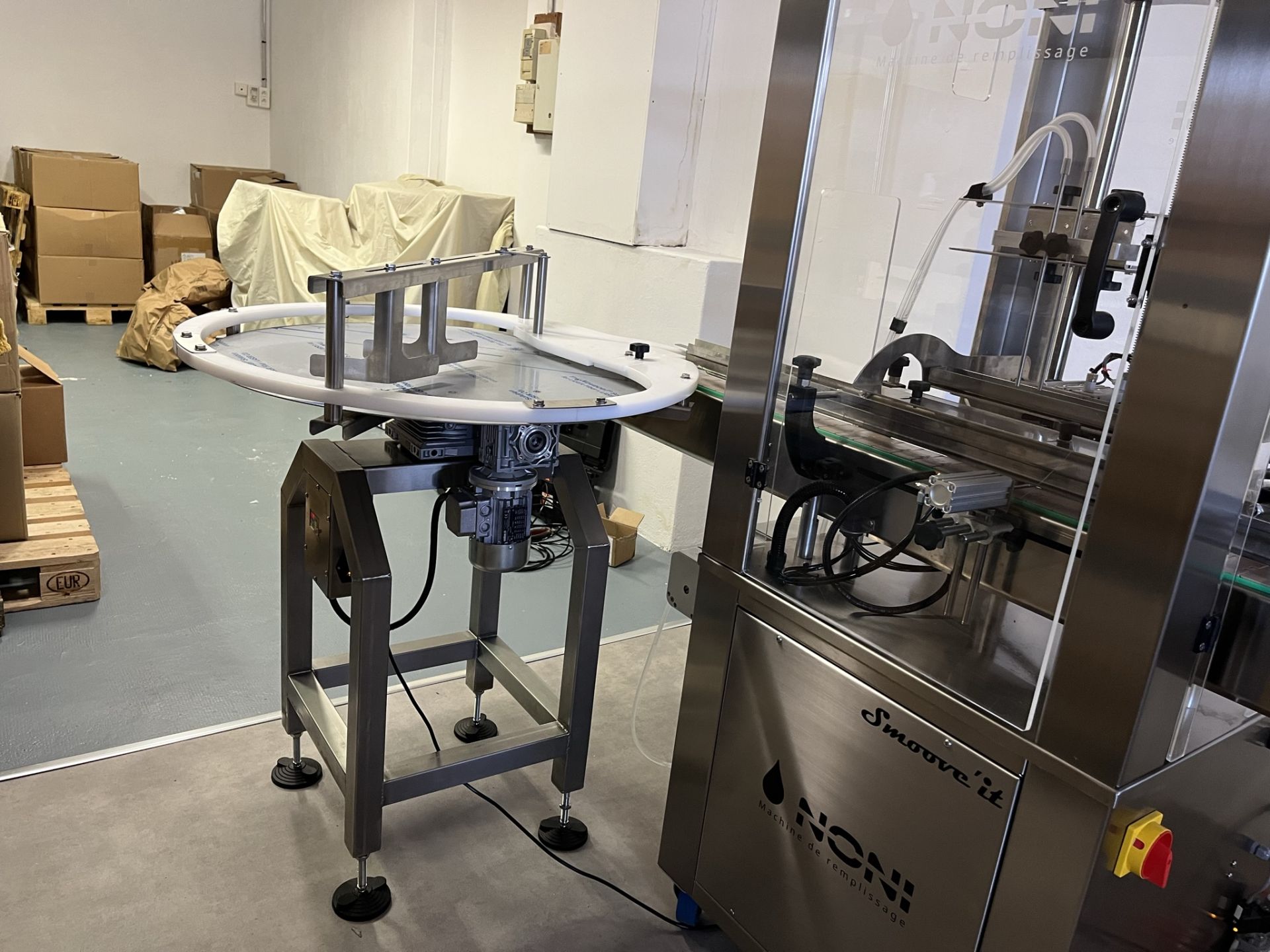 Table tournante autovidante - Multiformat avec variateur de vitesse électronique - Diamètre 800mm / 1000mm_3