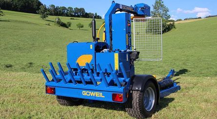 G3010 Profi - Enrubanneuse agricole stationnaire avec moteur diesel - Goewell Maschinenbau GmbH - Poids : 1670 kg_3