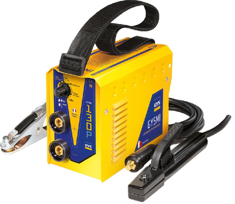 Poste à souder inverter GYS GYSMI 130P - léger, compact, courant continu, pour acier, inox et fonte_3