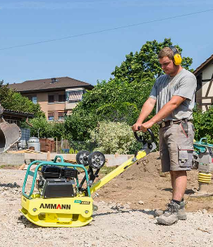 Plaques vibrantes réversibles Ammann APR 2220 - Essence ou Diesel - 40 cm de largeur de travail_3