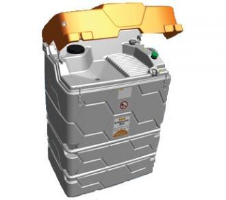 Cuve huile usée avec capot - 1000 litres - 306941_3