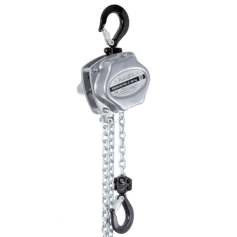 Pro-e - palan Planeta - capacité 250 à 1000 kg - chaîne galvanisée et boîtier fermé_3