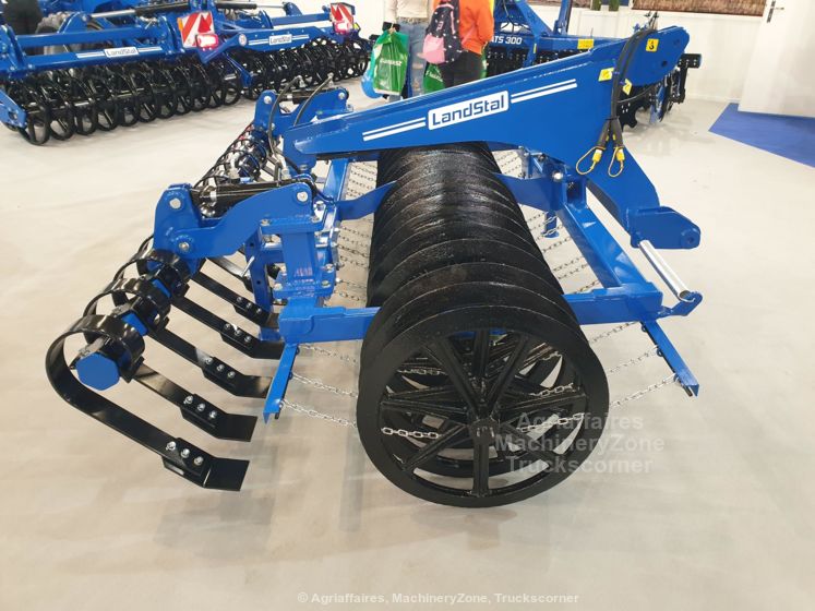 Rouleau à disques avec roues Campbell Ø 700 mm en fonte - Landstal 2024_3