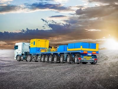 Cargomax - Remorque plateau pour poids lourd Faymonville - 3 à 8 essieux - suspension hydraulique ou pneumatique_3