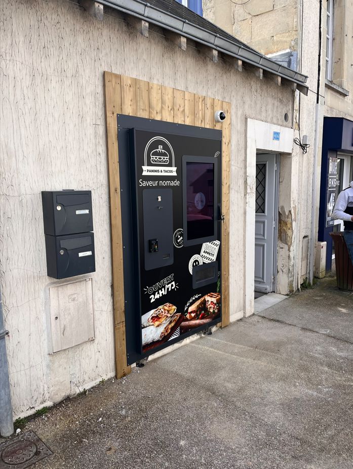 Distributeur automatique de paninis / tacos encastré - PANIDOOR_3