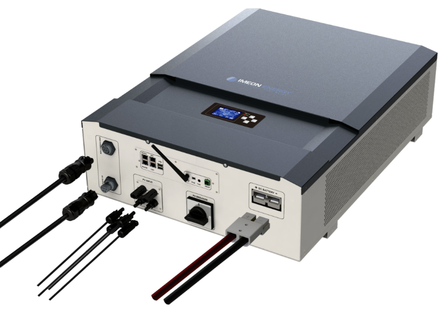 Onduleur hybride solaire IMEON 9.12 - 9 kW - Triphasé - Pour autoconsommation photovoltaïque avec stockage_3