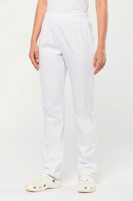 Pantalon d'infirmière unisexe 100% coton - Réf: WK704 - Lavable industriellement ISO 15797_3