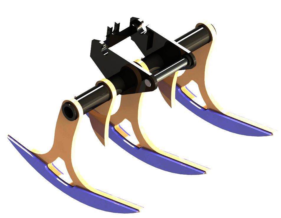 Râteau pour mini-pelle_3