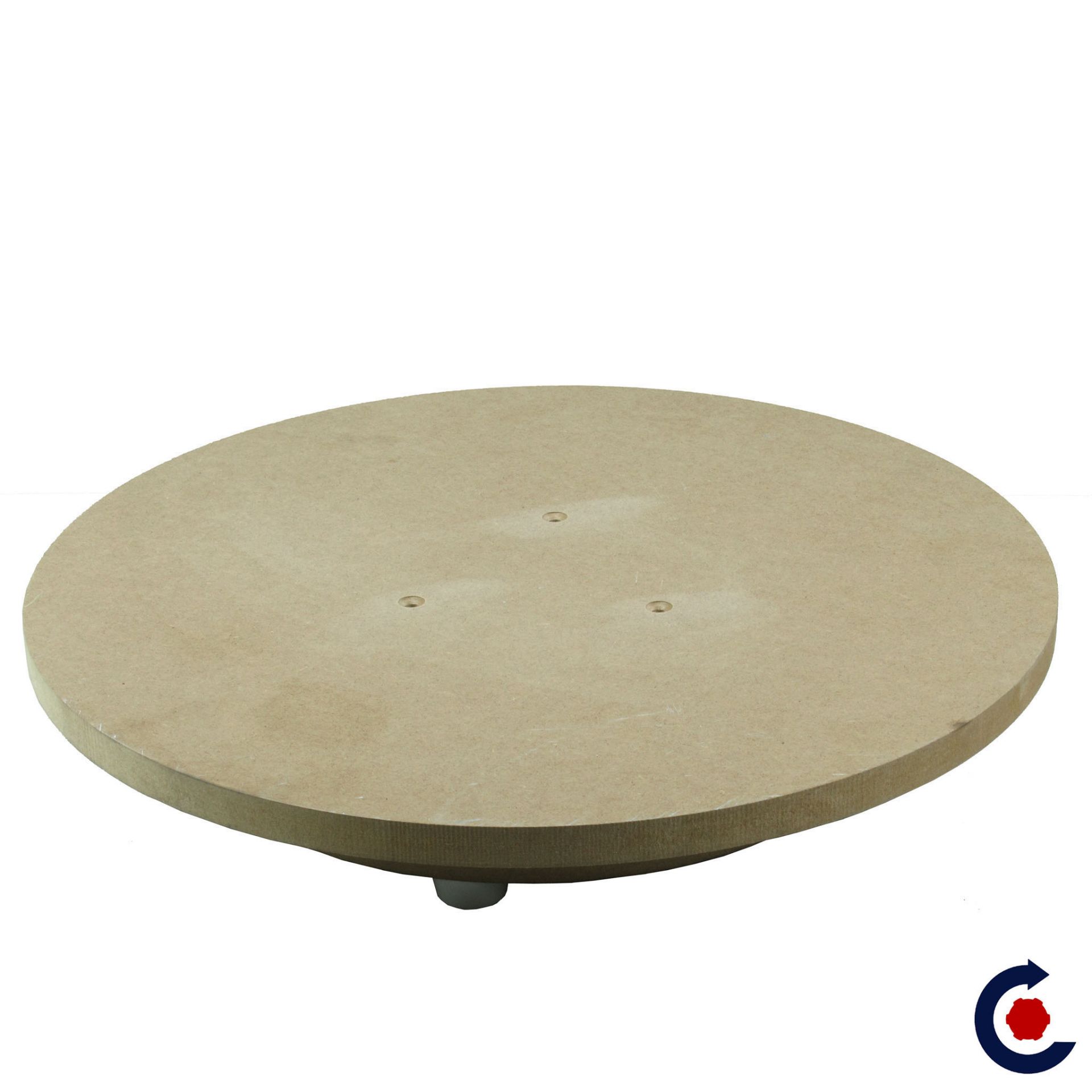 Plateau rotatif pour mise en scène de mannequins en boutique