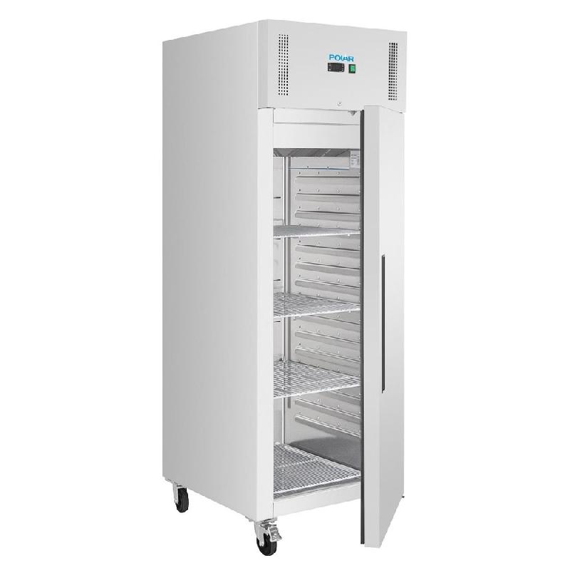 Armoire réfrigérée positive inox - 1 porte - série G 600L - Polar - PG592_3