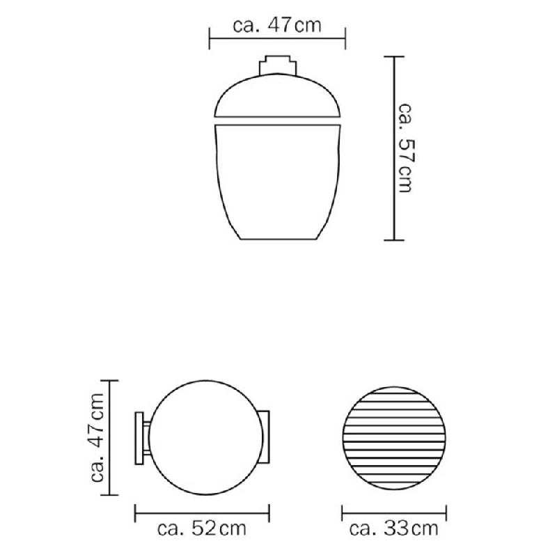Barbecue Kamado Monolith Junior Pro 2.0 avec chariot | Planet Outdoor_3