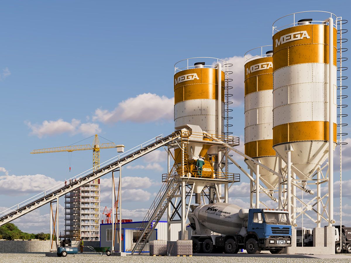Centrale à béton 150 m³ - Haute qualité, économique et garantie 3 ans_3