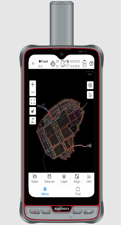 Tablette de Système d'Information Géographique (SIG) robuste et avancée - P6H_3