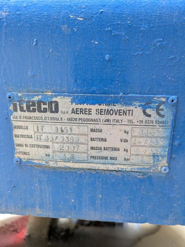 Nacelle ciseaux ITECO it8151 occasion_3