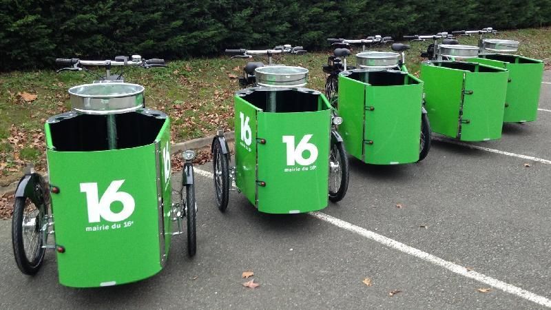 Triporteur électrique Nihola Cargo XL Propreté - 230L, 100kg, moteur Bafang 250W_3