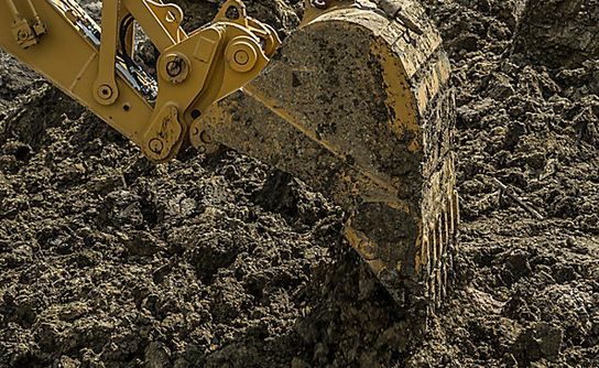 Godet d'excavation à usage normal avec lame de nivellement - caterpillar finance france - 1 000 mm (39,4 in) - capacité 0.64 m³_3