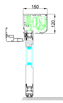 Porte sécurisée conforme aux normes EN 16005
