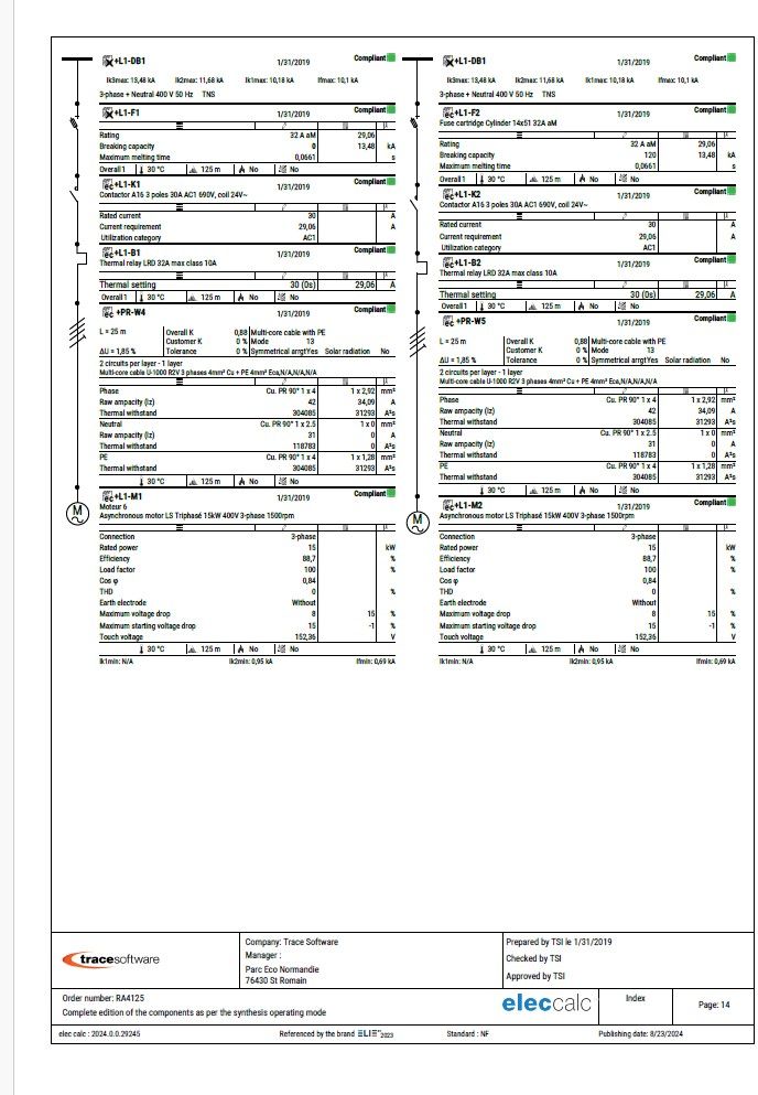 Logiciel elec calc - Calcul et dimensionnement des installations électriques HT/BT_3