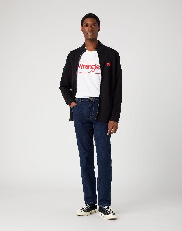 T-shirt logo Wrangler - Réf: W7H - 100% coton biologique - Coupe regular_3