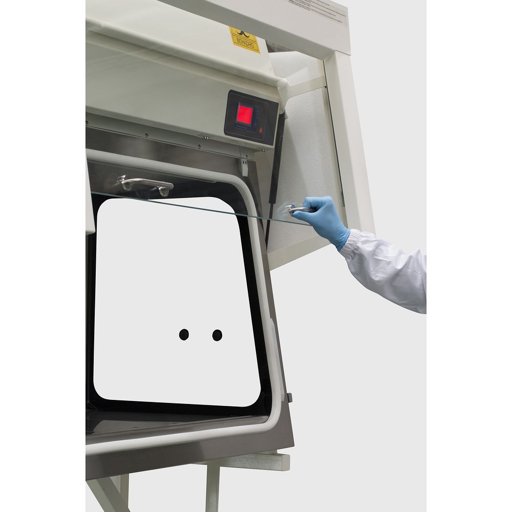 Poste de sécurité microbiologique type II - classe 100 pour manipulations de micro-organismes, agents pathogènes classe I, II ou III - Certifié EN 12469:2000_3