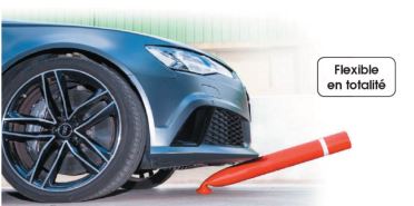 Potelet à mémoire de forme en polyuréthane teinté dans la masse - TOTAL+ - STI Balisage routier - Flexible et durable_3