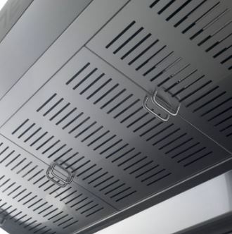 Four à pizza avec sole fixe, façade en acier inoxydable - Cuppone Donatello_3