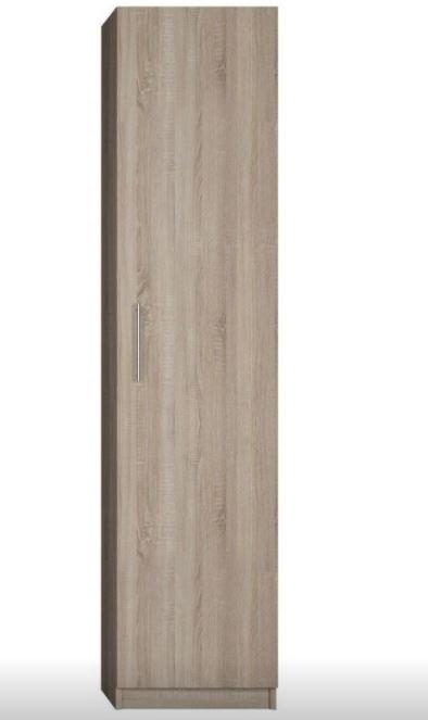 Composition lit escamotable Dynamo Sofa - canapé intégré gris - chêne naturel - couchage 90x200 cm - L : 201 cm_3