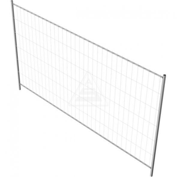 Light - grille de chantier 3,5m x 2,0m - clôture mobile pré-galvanisée - Schake_3