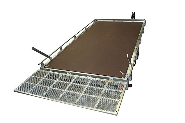 Remorque pour espace vert - 5,10 X 2,20 M - 3500 KG - ÉRDÉ PLBH 5122_3