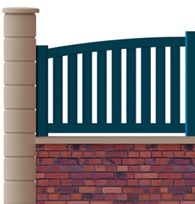 Wagram - clôture en aluminium - harmonisée avec portails et portillons_3