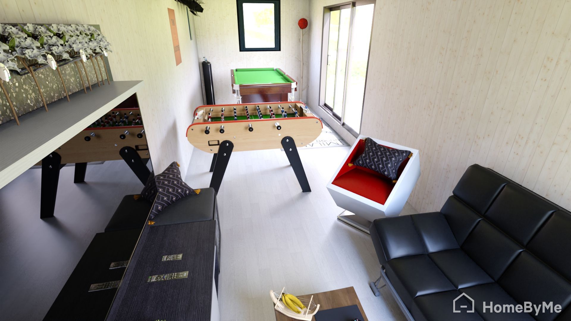 Studio de jardin - Salle de jeux Pack - Diverses surfaces et finitions_3