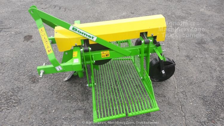 Arracheuse vibrante à rejet sur les côtés pour pommes de terre - 1 rang - Bomet SRMS BOM_3