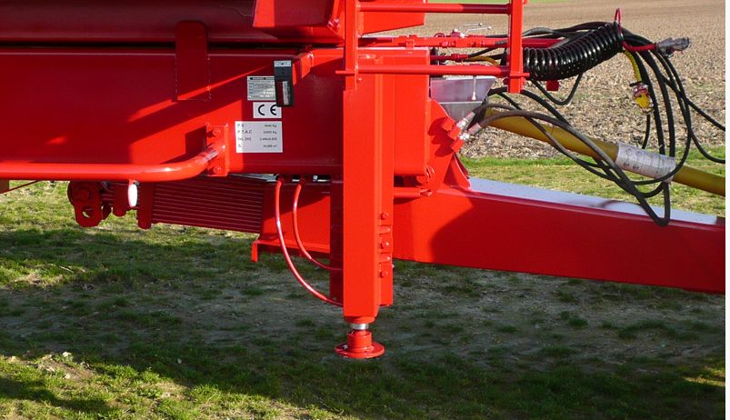 Remorque agricole standard Delaplace en acier DKP355MC