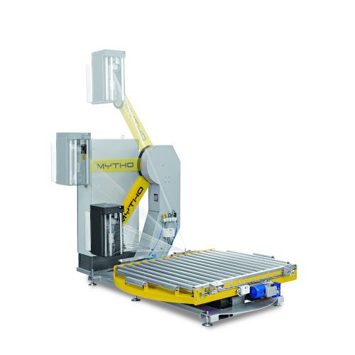 Mytho A - Banderoleuse automatique à plateau tournant - Sylmod Sarl - Cadence jusqu'à 40 palettes/heure_3