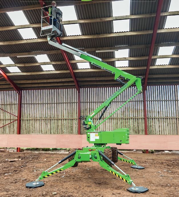 Sd120t nacelle élévatrice semi-automotrice articulée - niftylift - hauteur de travail 12.65m_3