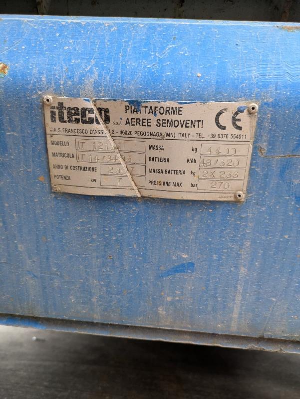 Nacelle ciseaux ITECO it12151 occasion_3