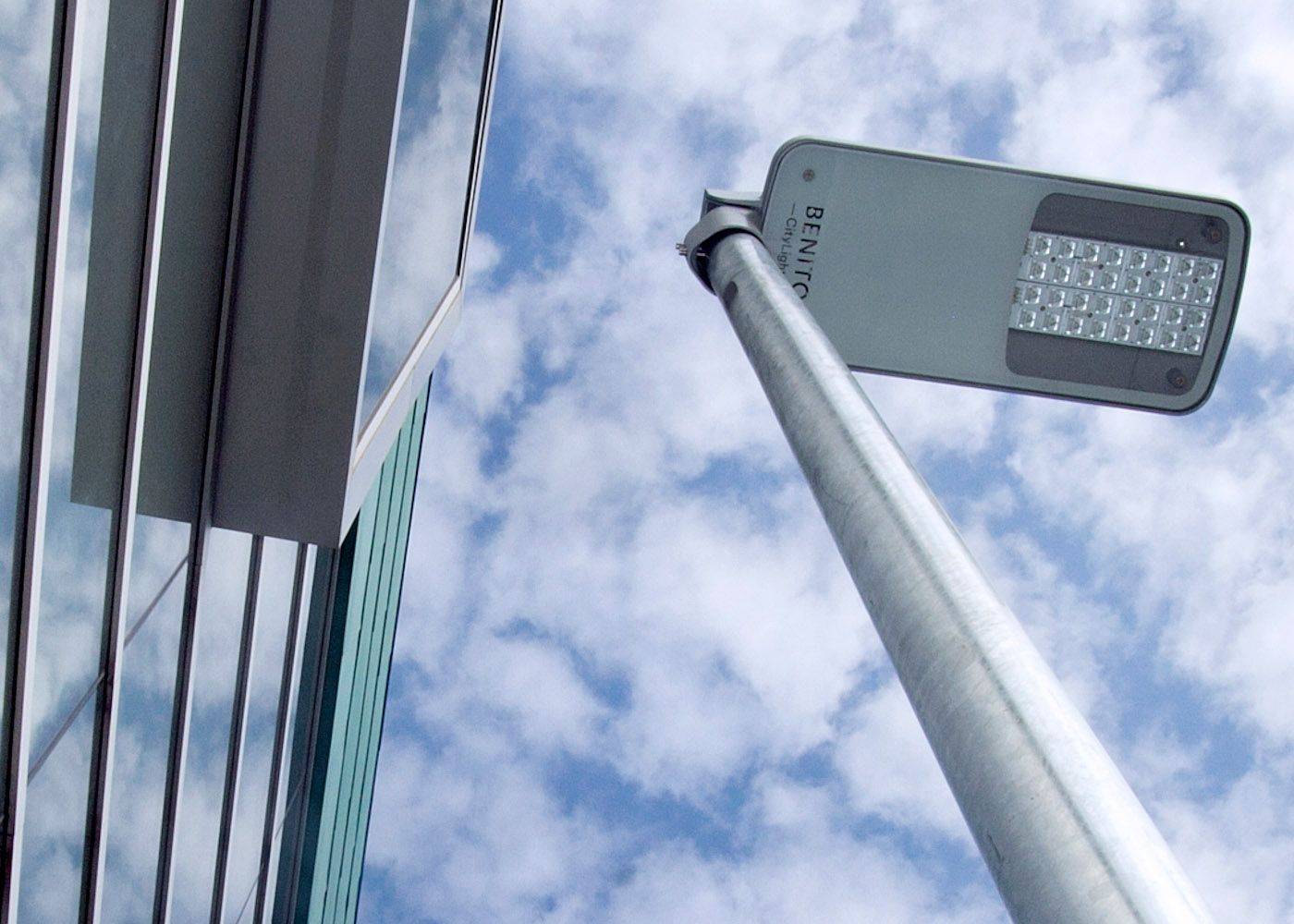 Mât d'éclairage public cylindro-conique ICAP en acier S-235-JR galvanisé à chaud - coloris en option_3