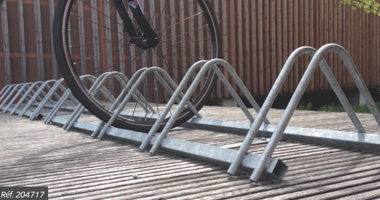 Support vélos économique modulaire Infinite - 3 ou 5 places avec extension en acier galvanisé_3