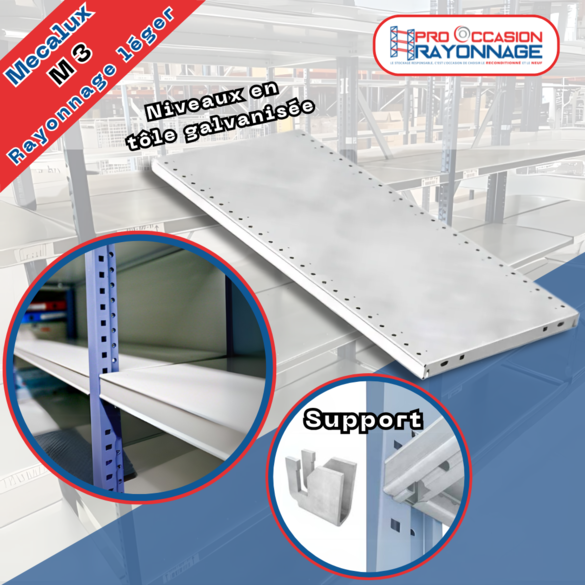 Rayonnage léger Mecalux M3_3