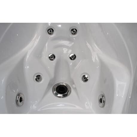 THE BLISS - Spa-jacuzzi portable 2 places compact avec système de massage roulant_3
