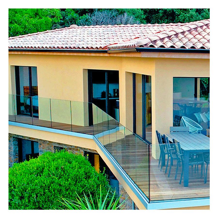 0070rail31 - garde-corps en verre pose rampant - Sadev - de 0 à 3 KN - épaisseur jusqu'à 25,52 mm_3