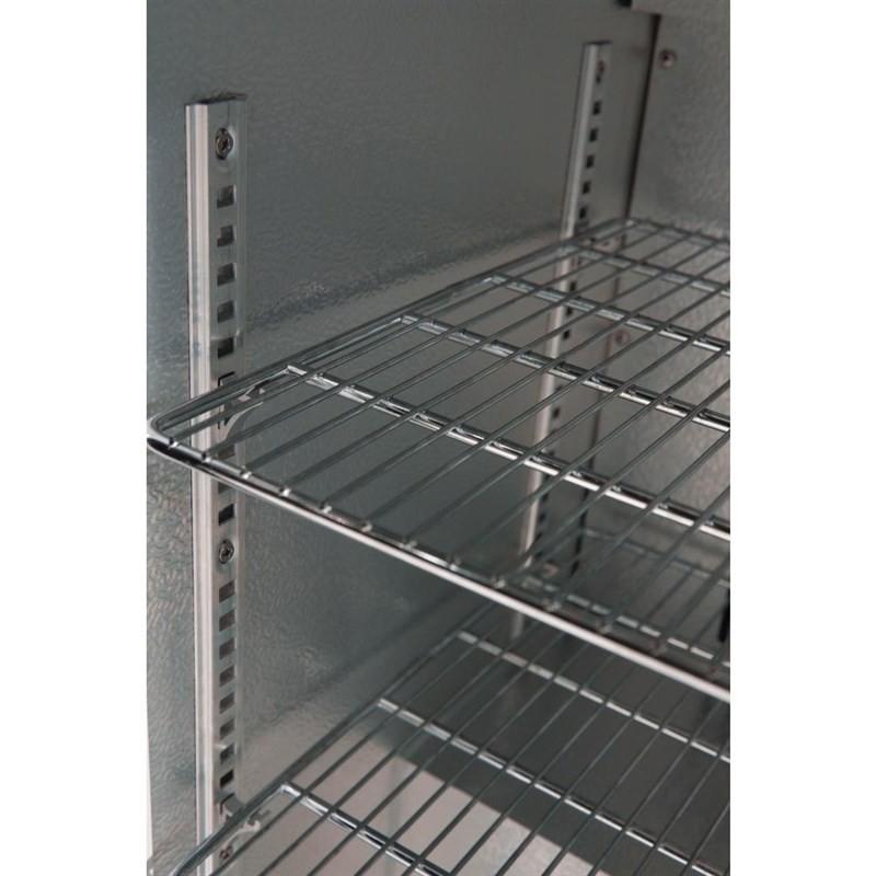 Arrière-bar trois portes coulissantes Série G noir 320L GL013 Polar_3