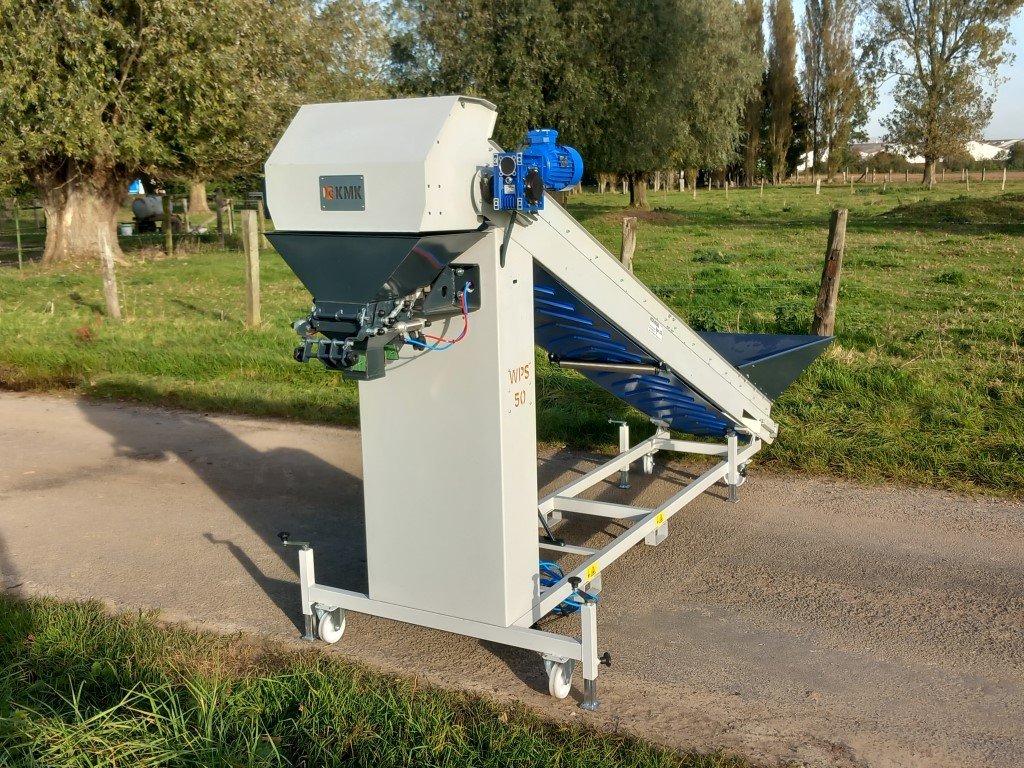 Peseuse ensacheuse KMK WPS 50 - Modèle d'occasion avec tapis chevron PVC et options disponibles_3