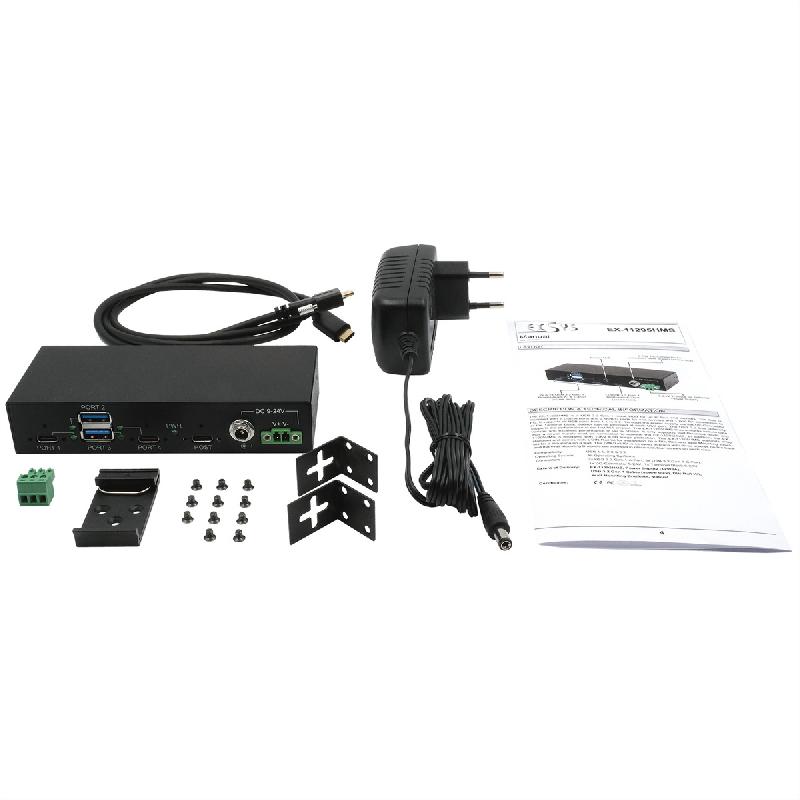 EXSYS EX-1274HMV Hub métal USB 3.2 Gen2, 4 ports_3