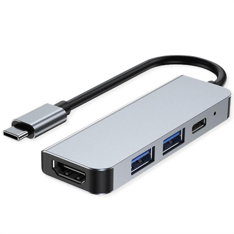 VALUE Station d'accueil USB type C, HDMI 4K, 2x USB type A + type C PD (Power Delivery)_3